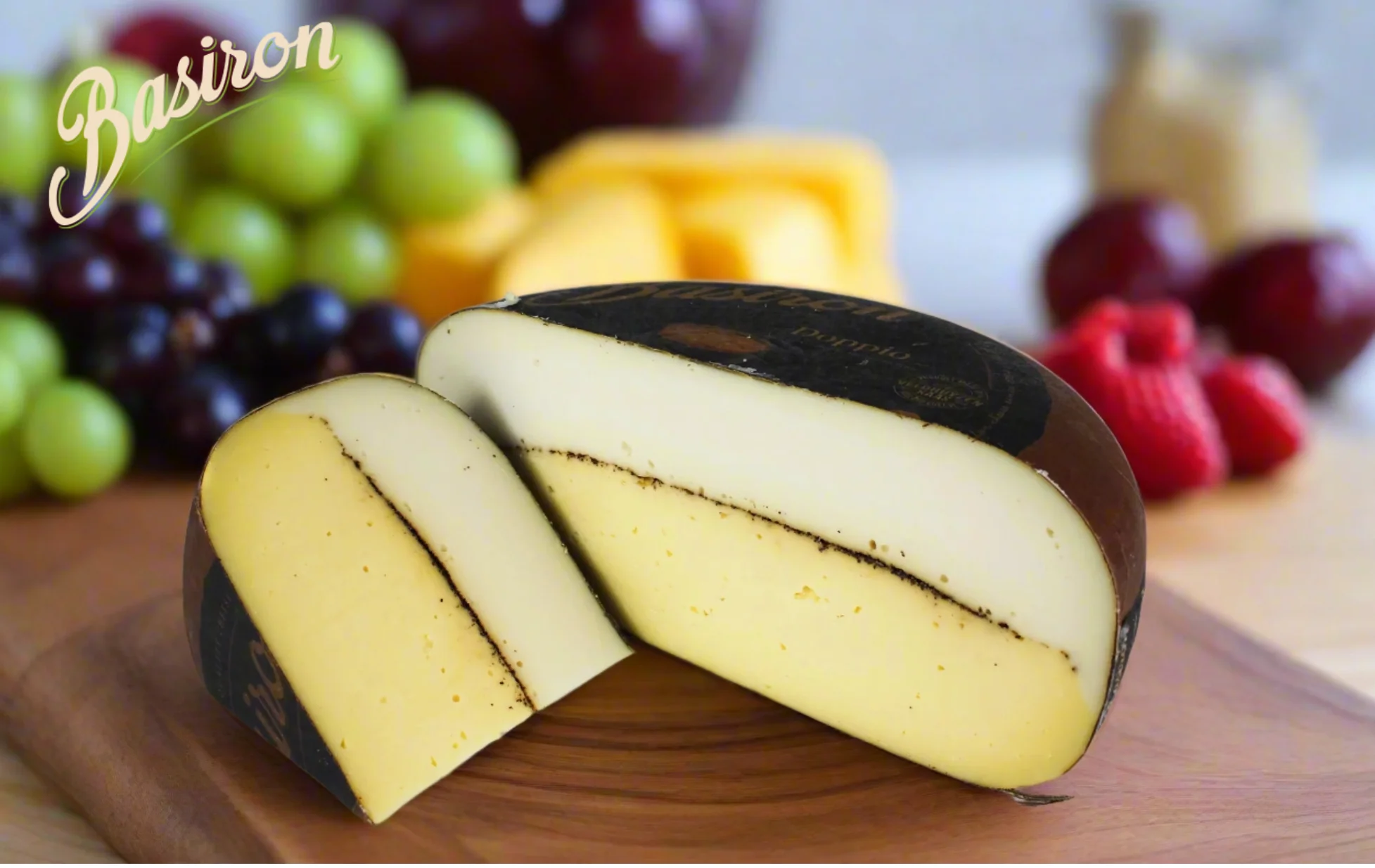 Basiron Doppio (Gouda and Goat with Coffee)