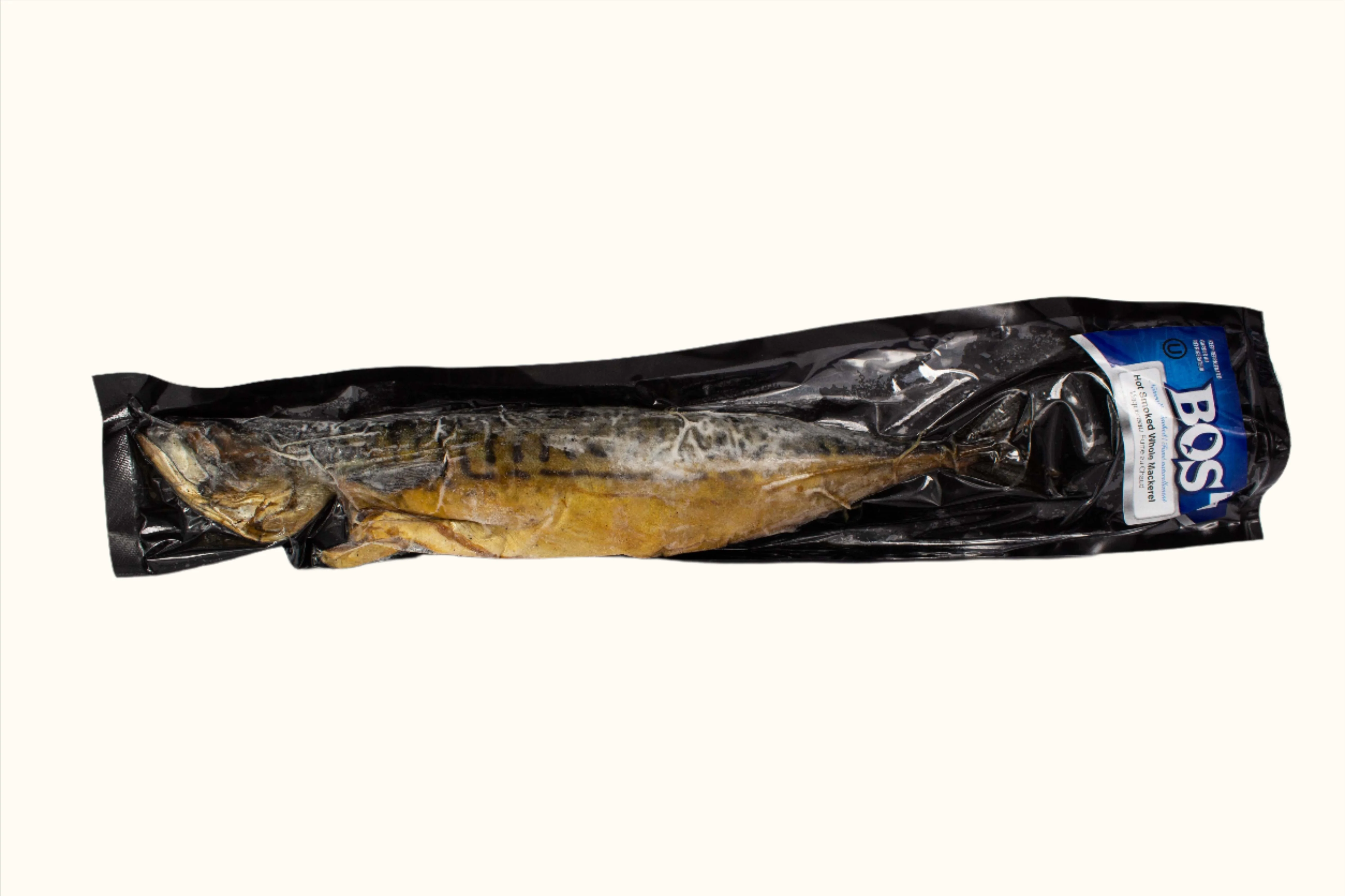 Bos Smoked Mackerel Whole 500g