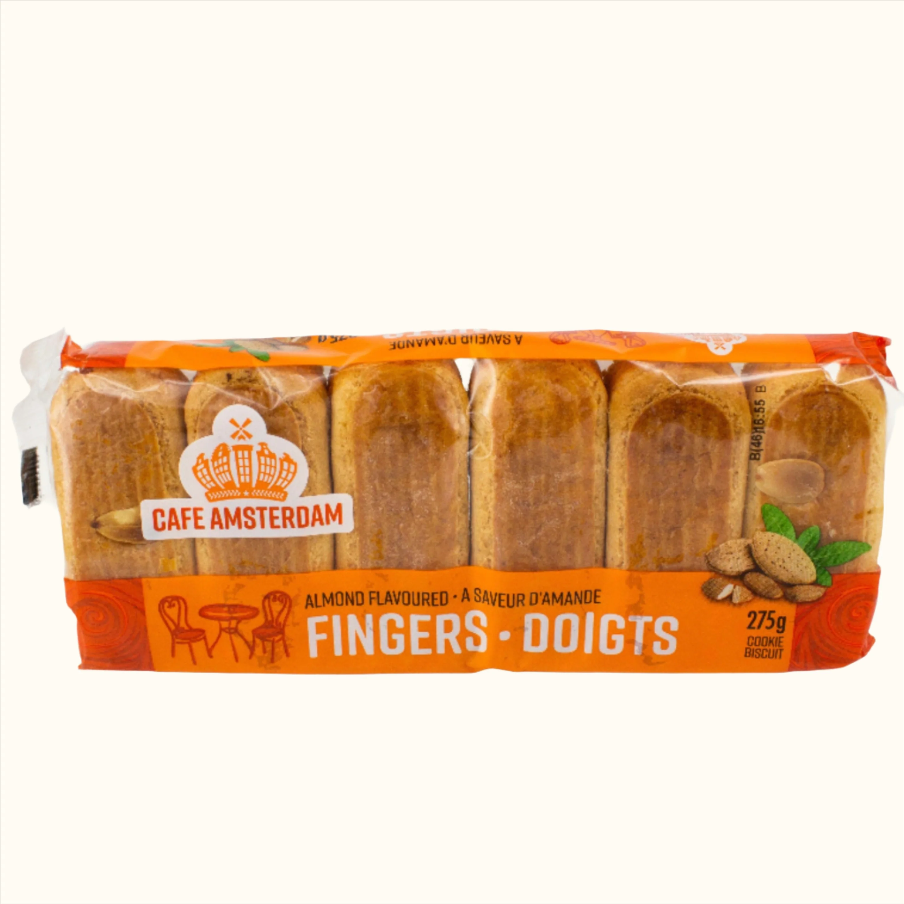 Cafe Amsterdam Almond Fingers 275g