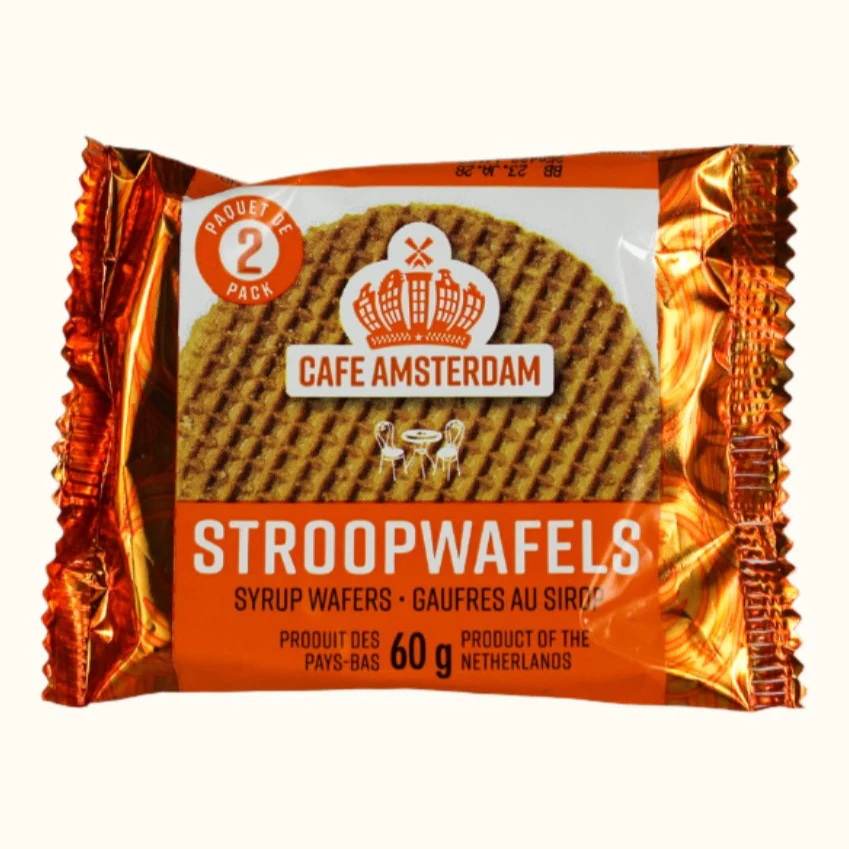 Cafe Amsterdam Syrup Waffle 2-pack 60g