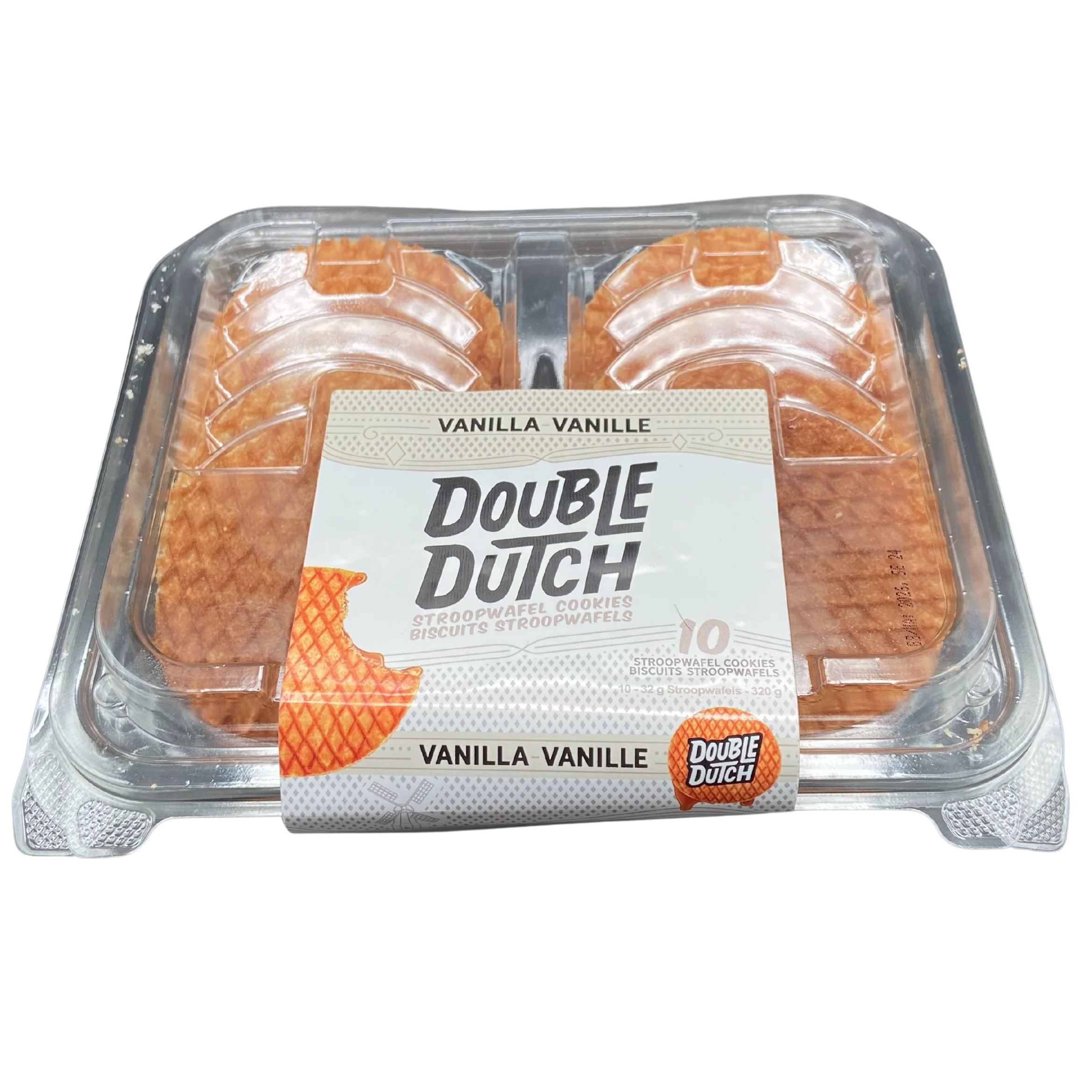 Double Dutch Syrup Waffle vanilla 10pc