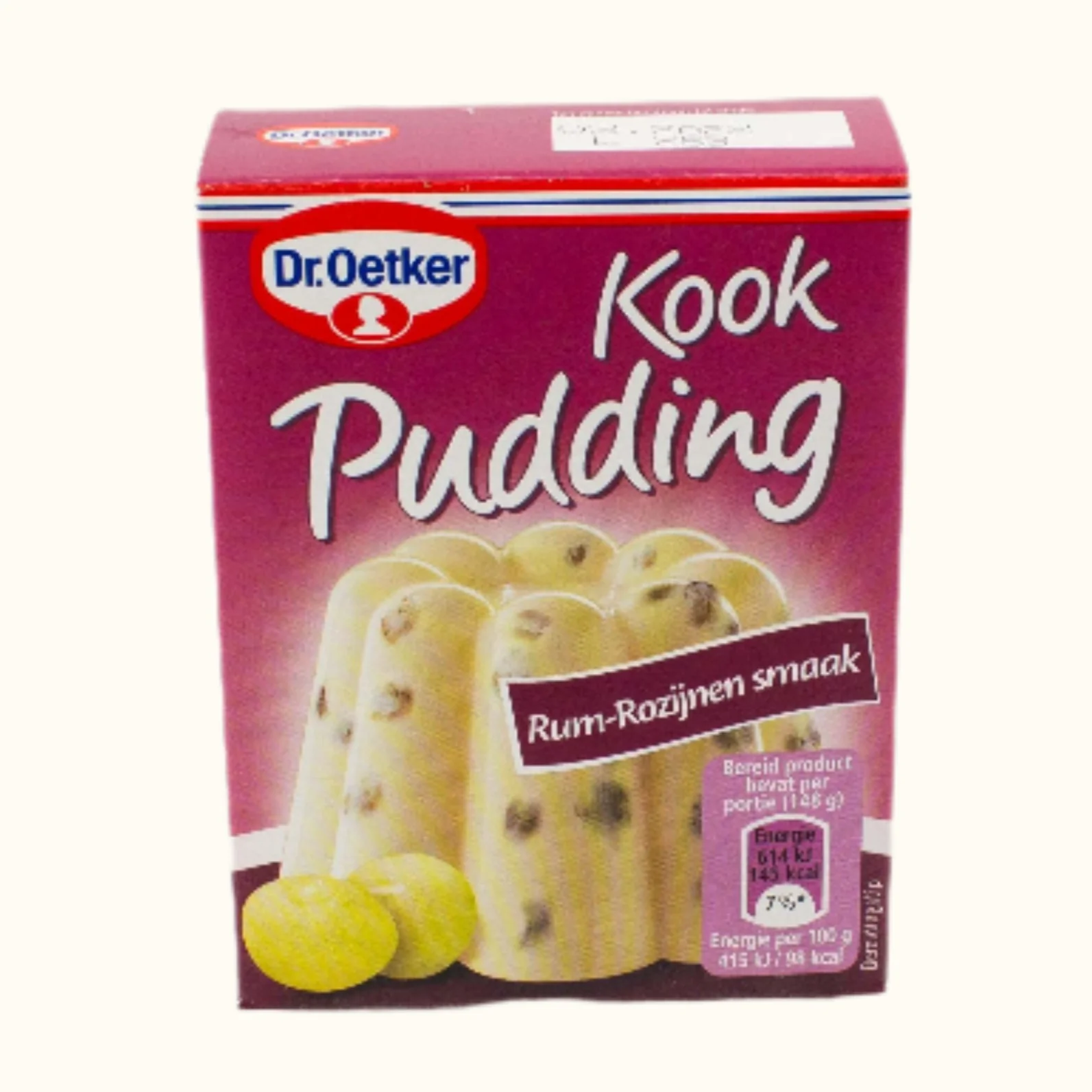 Dr Oetker Pudding Rum Raisins