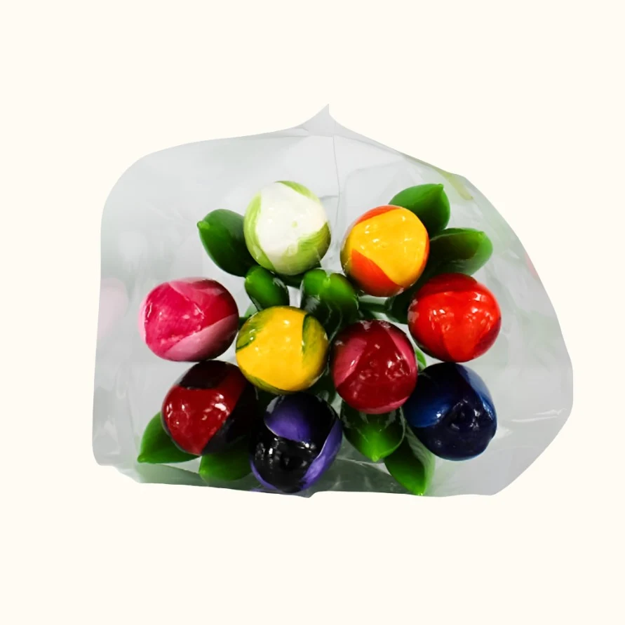 Dutch Groceries 9 Tulip Bouquet 20cm Small - Image 3