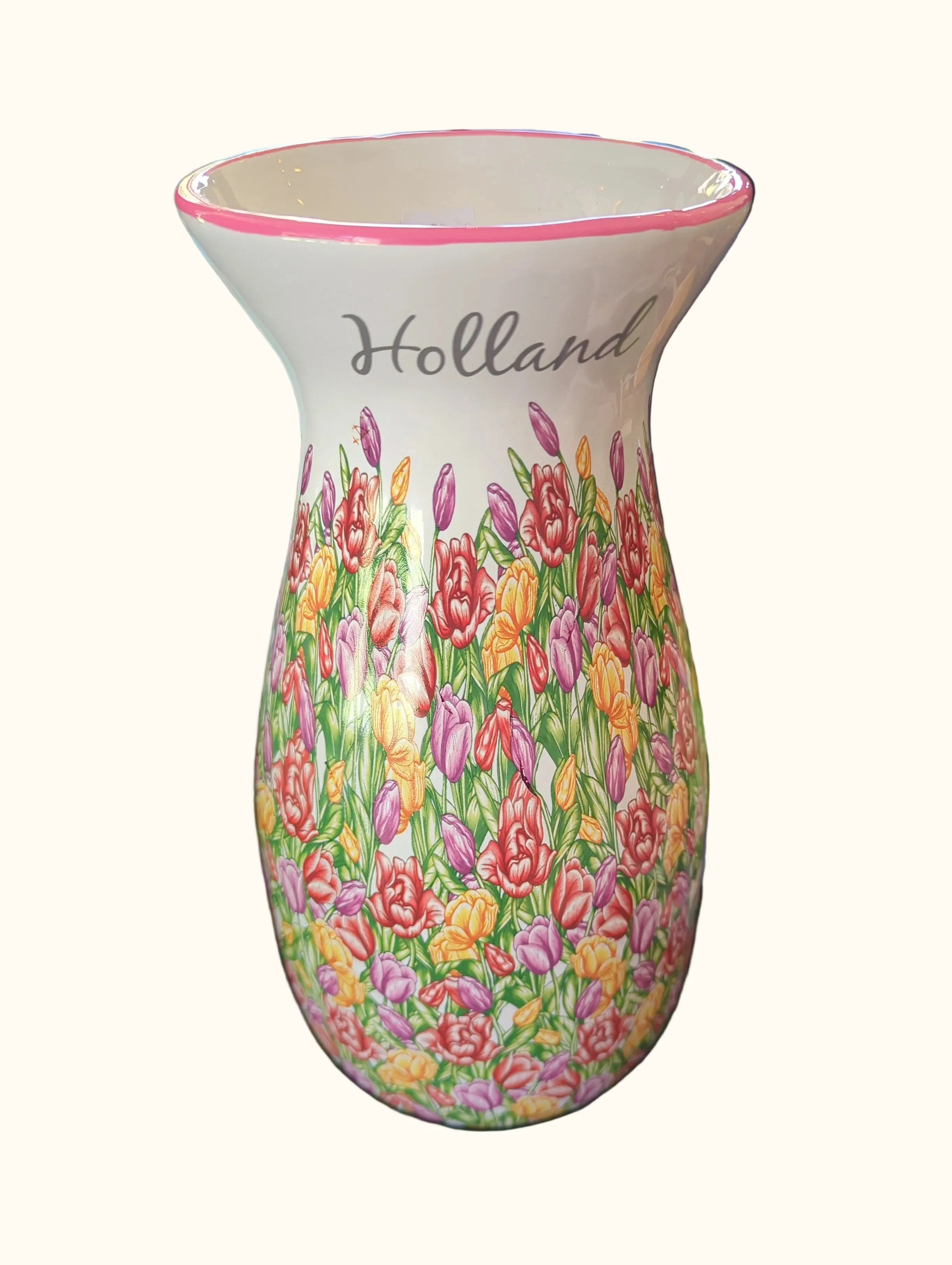 Dutch Groceries Vase Wide Top 30cm