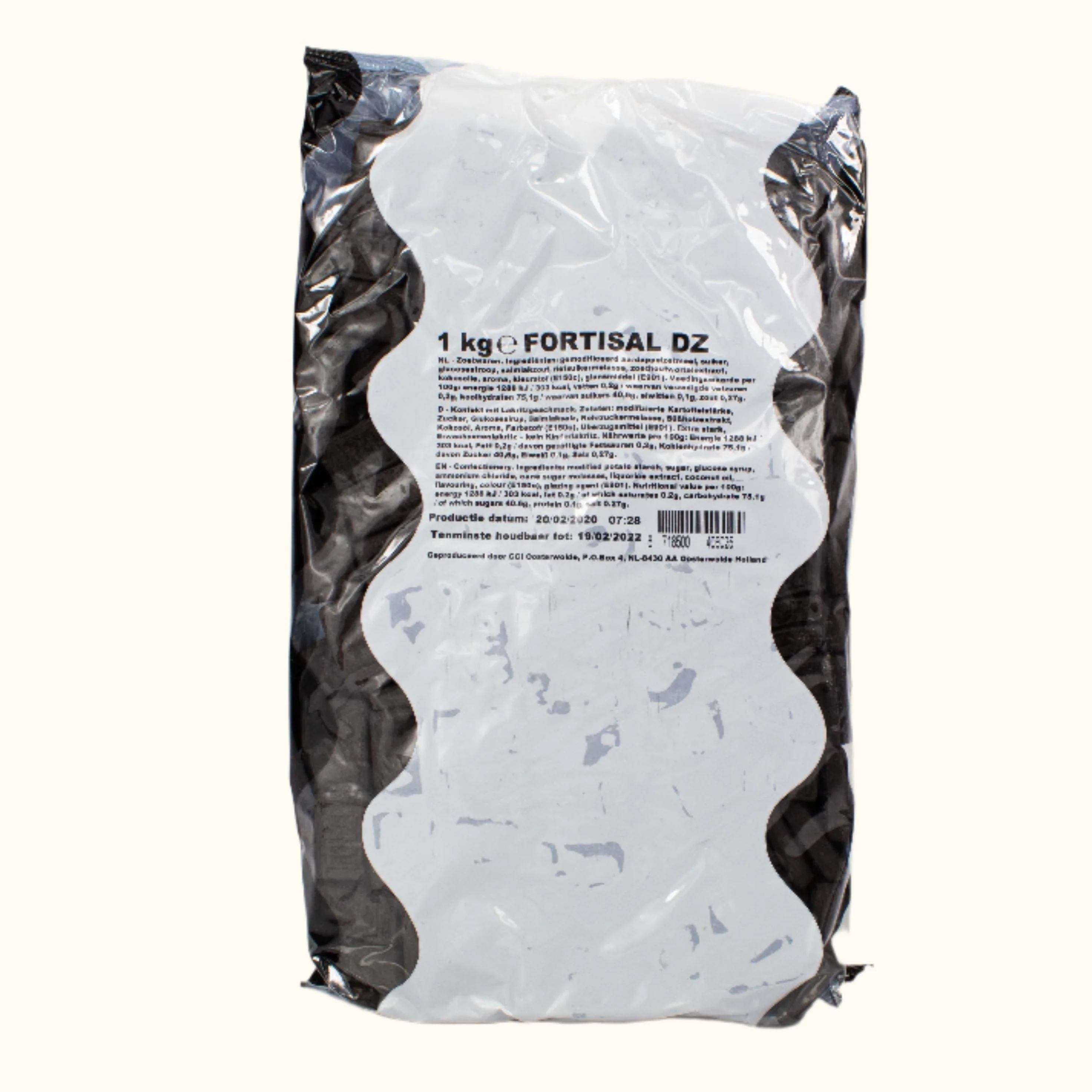 Dutch Licorice Fortisal Bag 1kg - Image 2