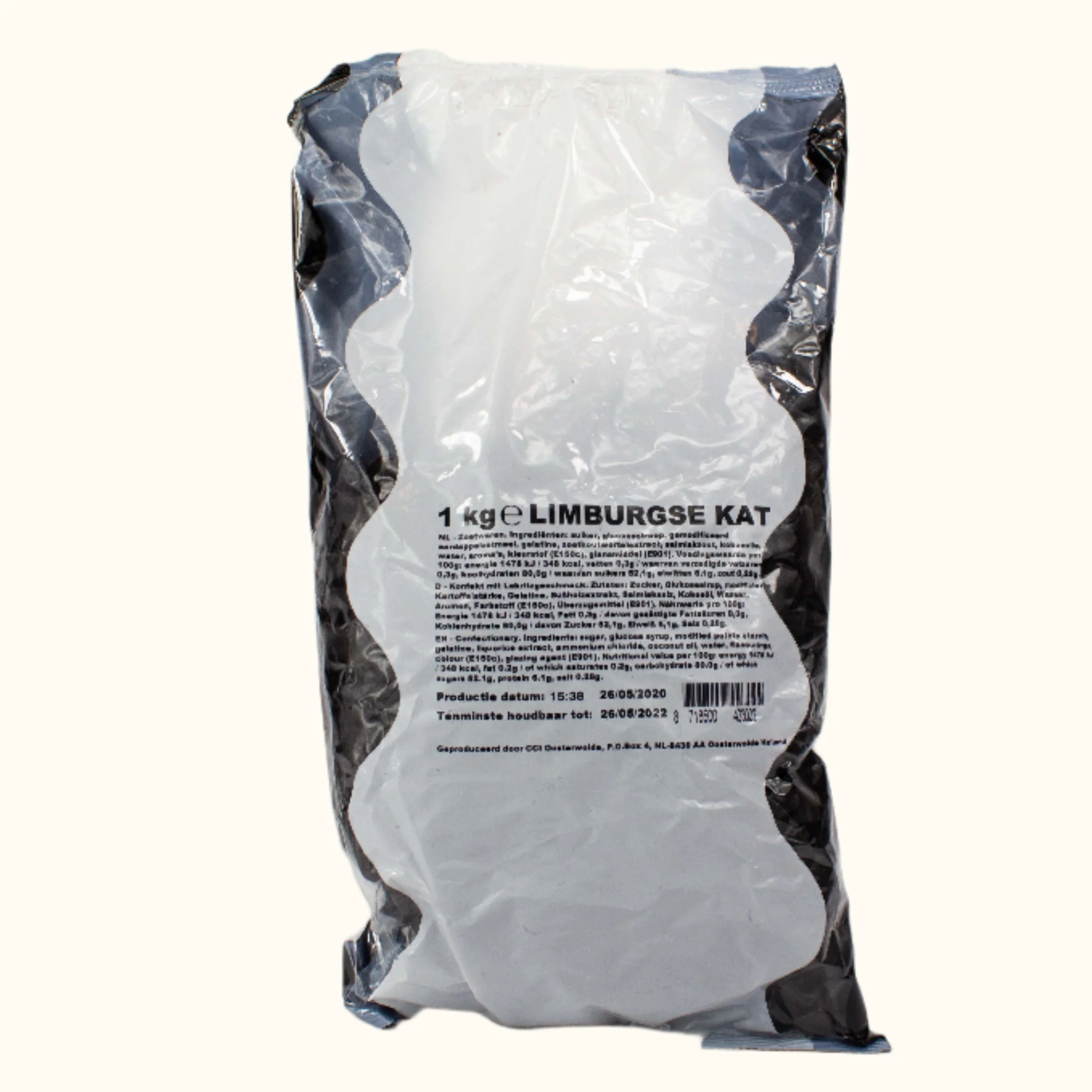 Dutch Licorice Limburgse Cats Bag 1kg - Image 2