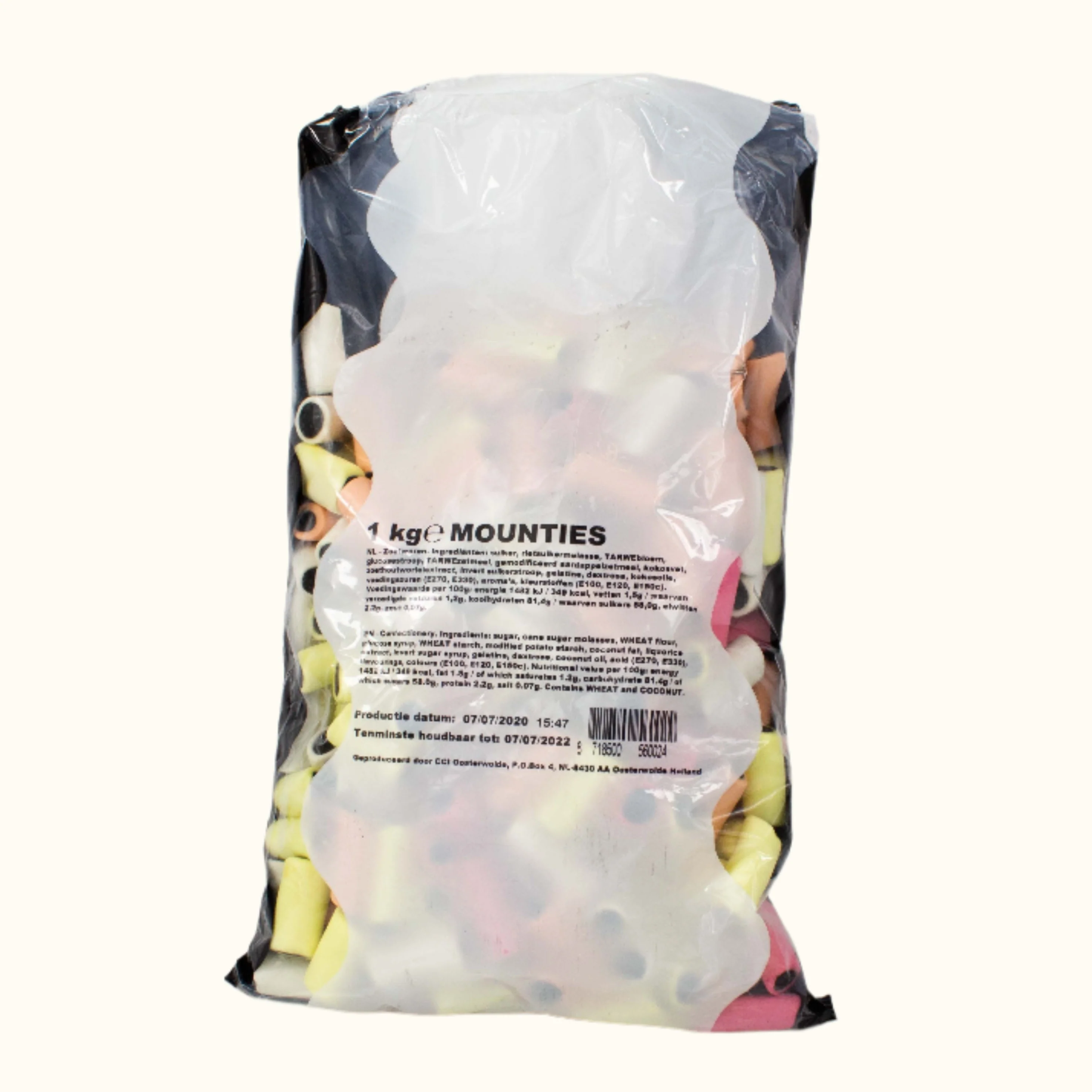 Dutch Licorice Mounties Bag 1kg - Image 2