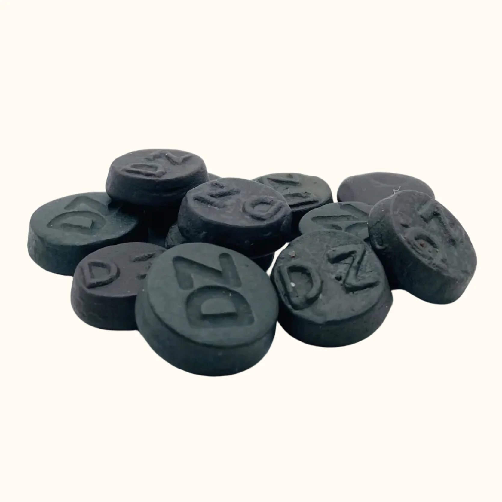 Dutch Licorice Double Salt Rounds Bag 1kg