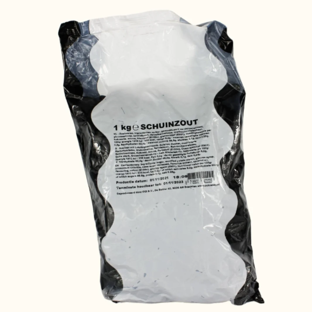 Dutch Licorice Small Diamond Salt 1KG (Schuin Zout) - Image 2
