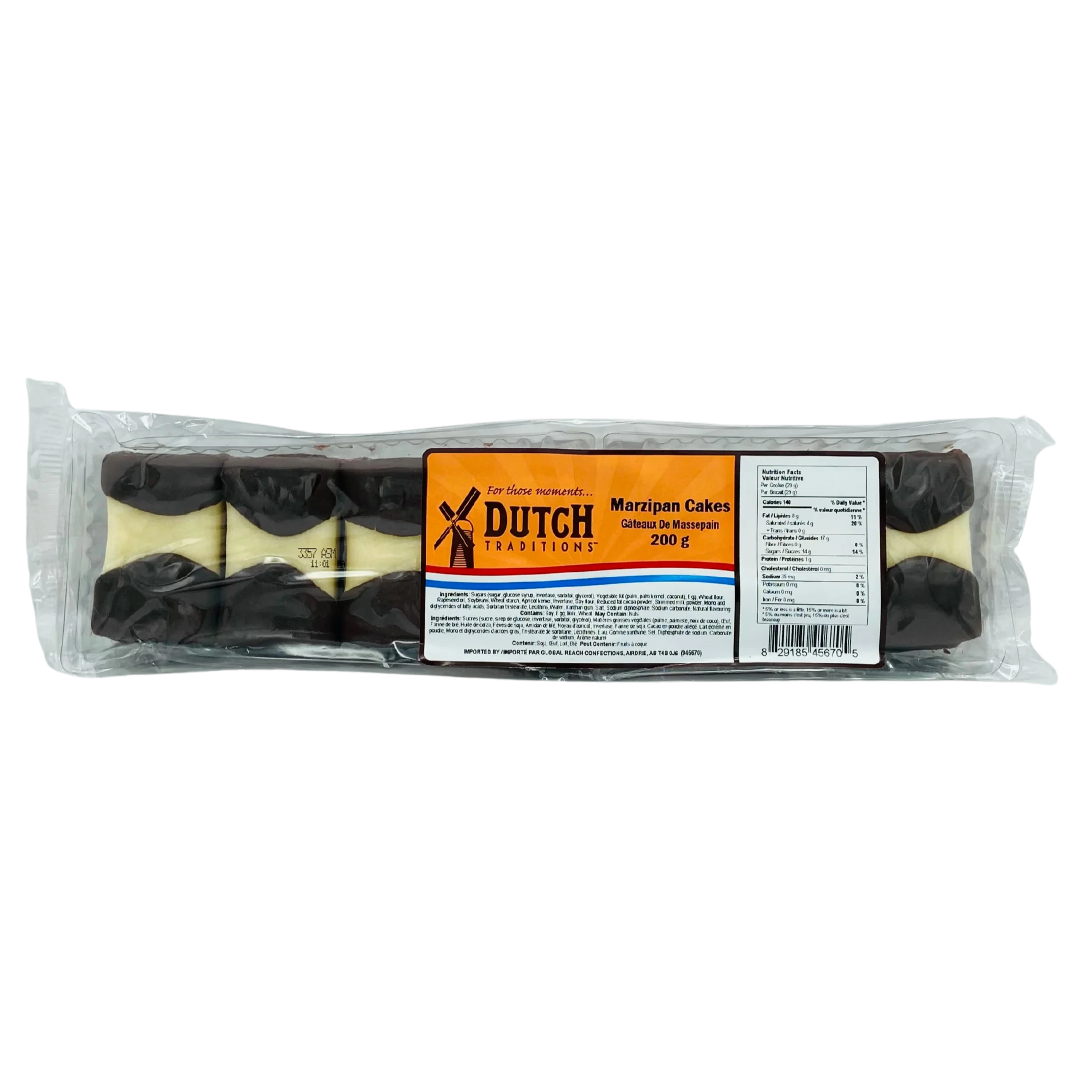 Dutch Traditions Marzipan Cakes 200g