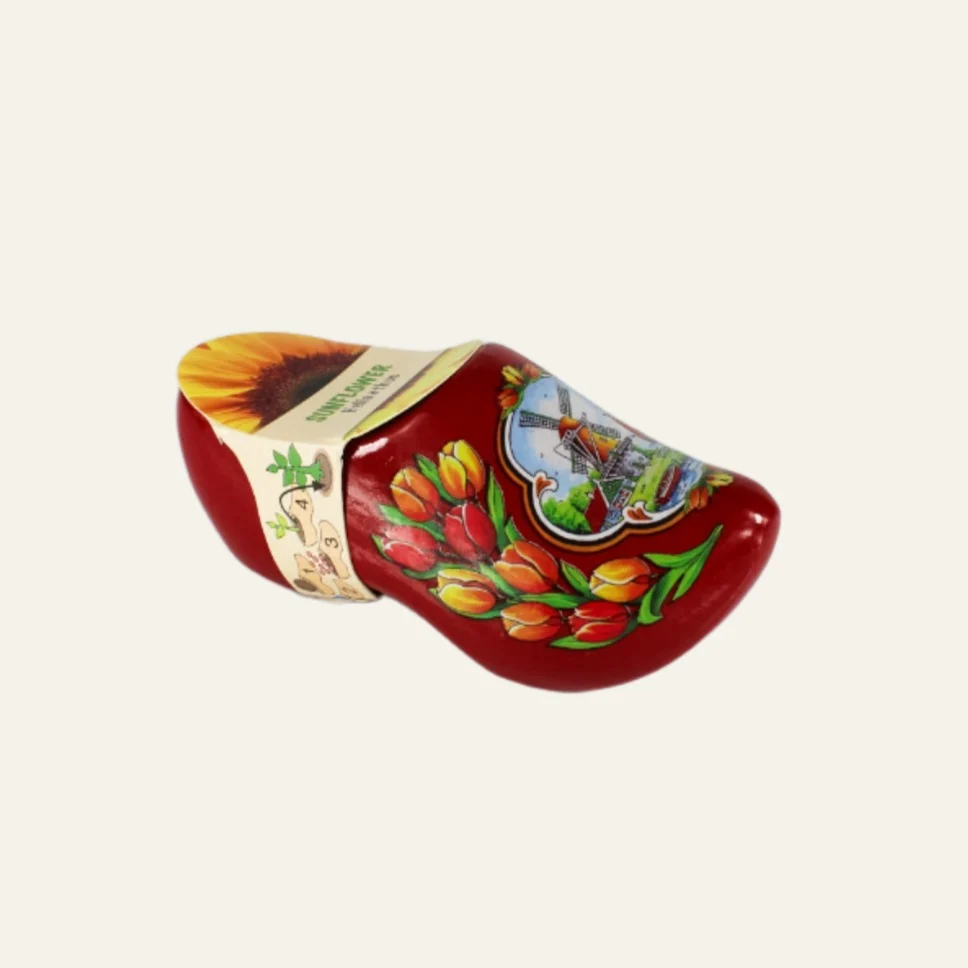 Clog with flower seeds 10,5cm - Image 4