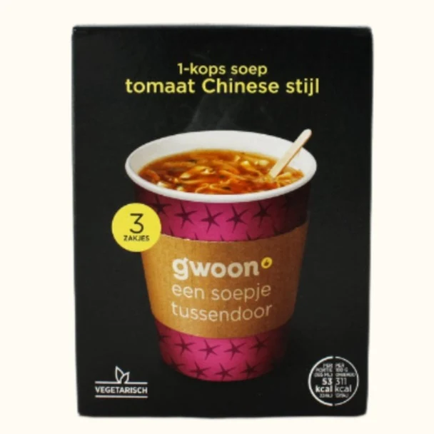 Gwoon Cup Of Soup Chinese Tomato 51g
