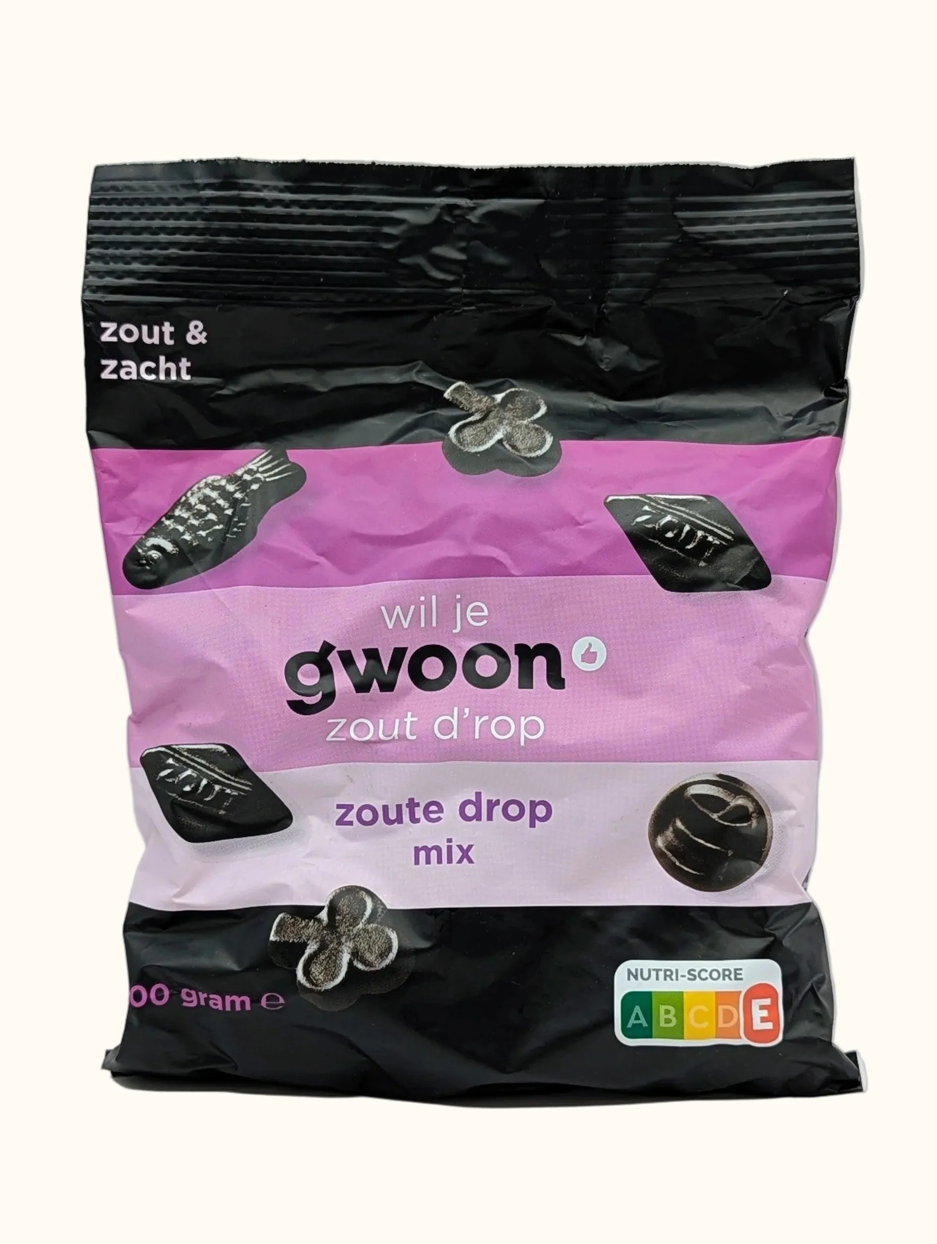 Gwoon Mixed Salt Liquorice Bag 400g