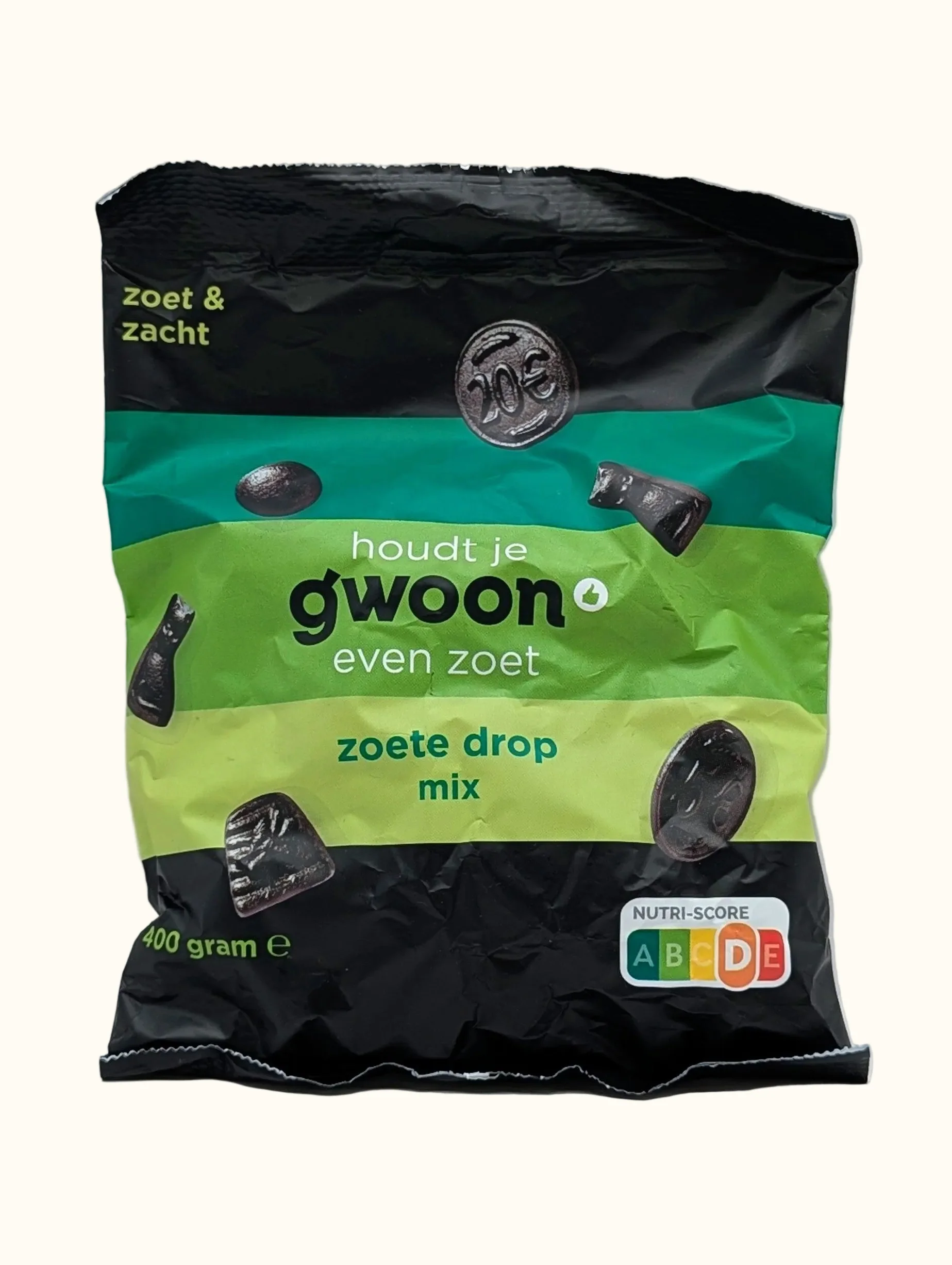 Gwoon Mixed Sweet Liquorice Bag 400g