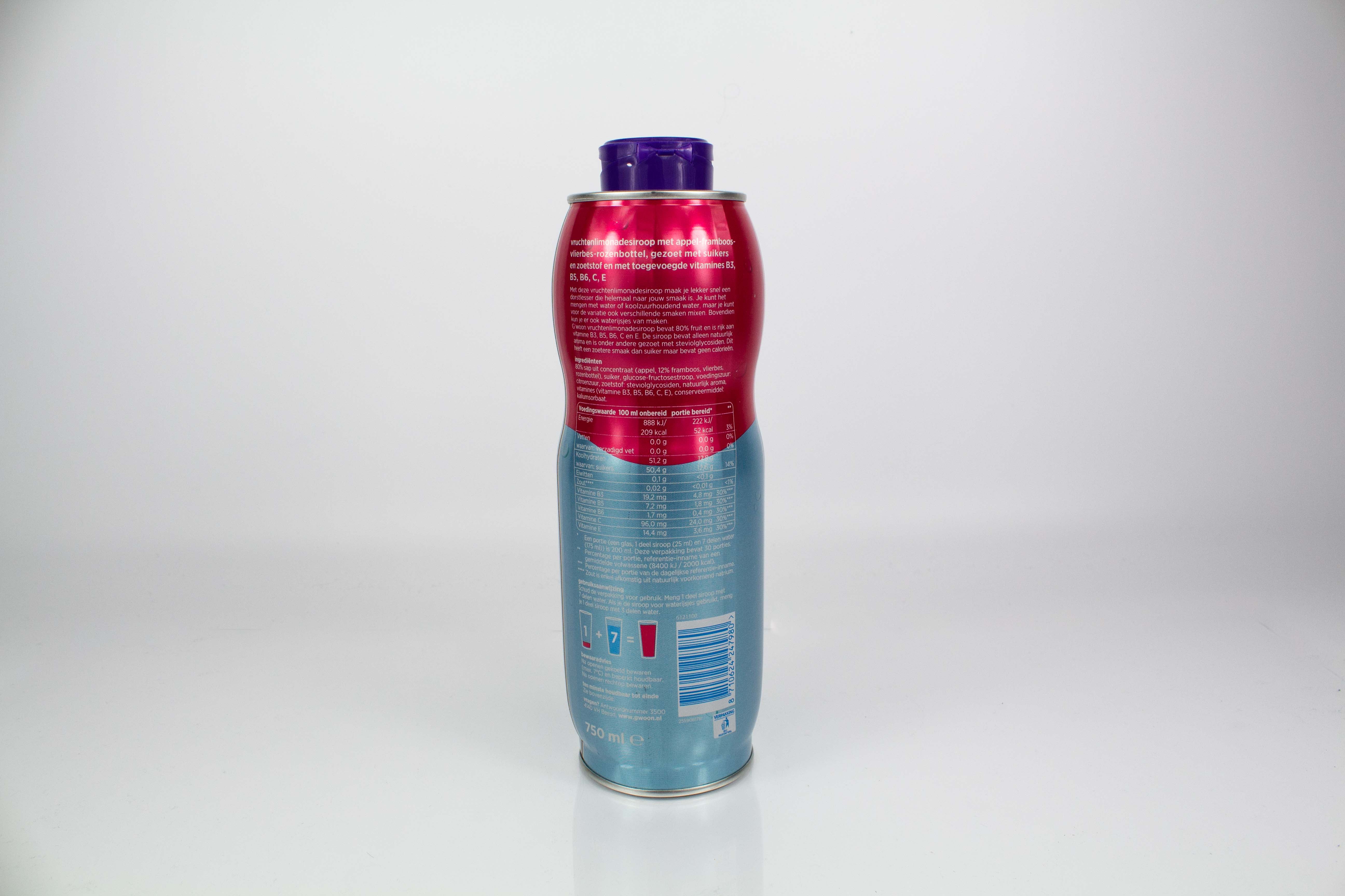 Gwoon Strawberry Syrup 750ml - Image 2