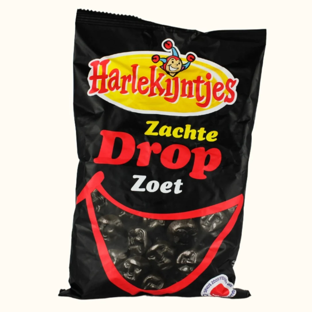 Harlekijntjes Sweet Liquorice Bag 300g