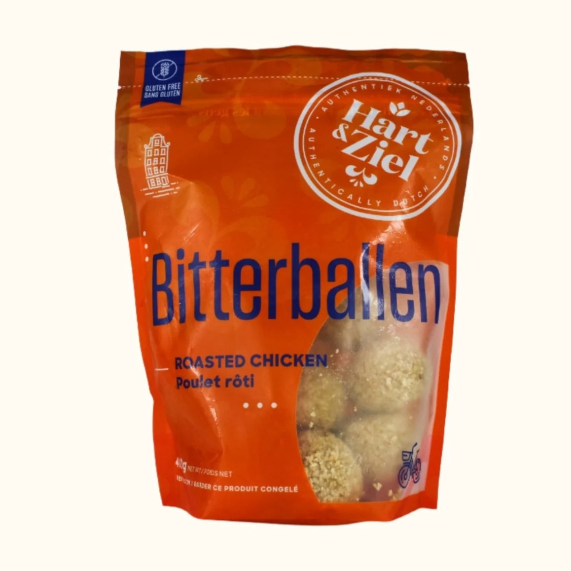 Hart en Ziel Gluten Free Roasted Chicken Bitterballen 400g