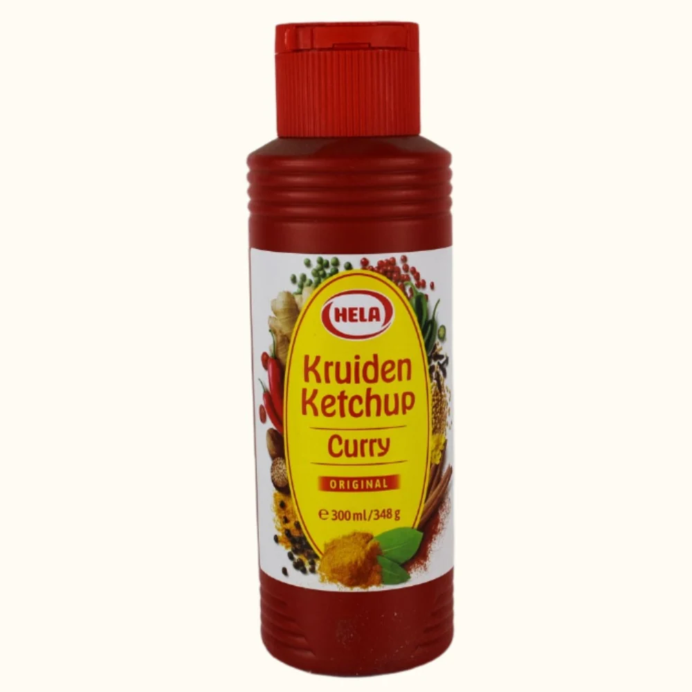 Hela Kruiden Ketchup Curry 300ml