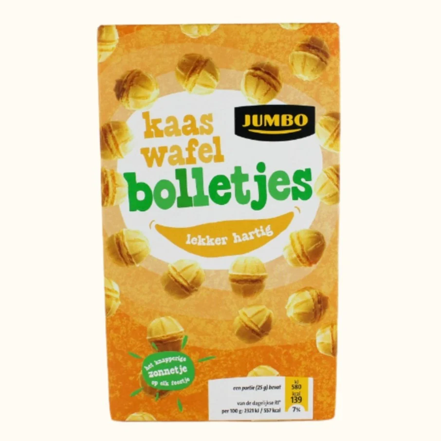 Jumbo Cheese Waferballs 100g