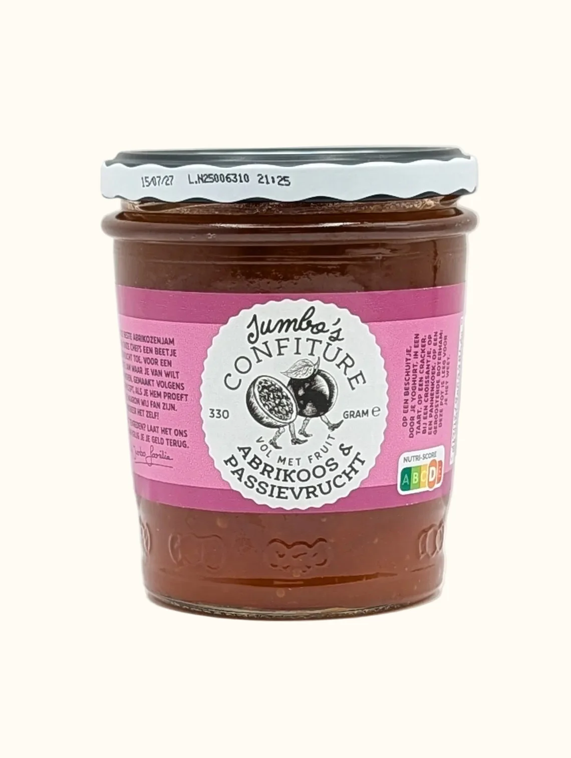 Jumbo's Apricot Passionfruit Jam 330g