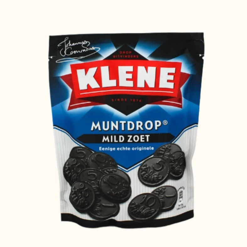 Klene Coin Licorice Mild Sweet 210g