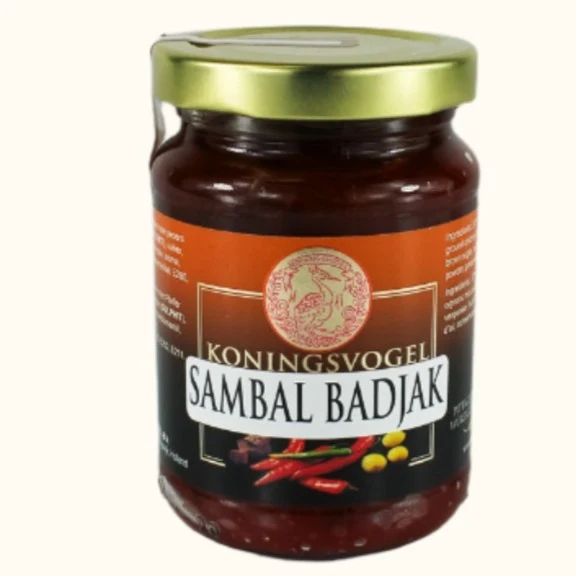 Koningsvogel Badjak Sambal 200g