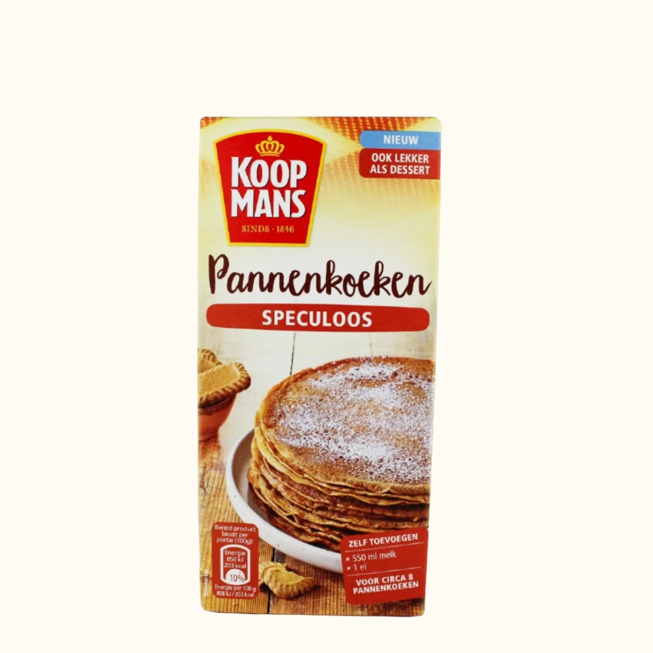 Koopmans Pancakes Mix Speculoos