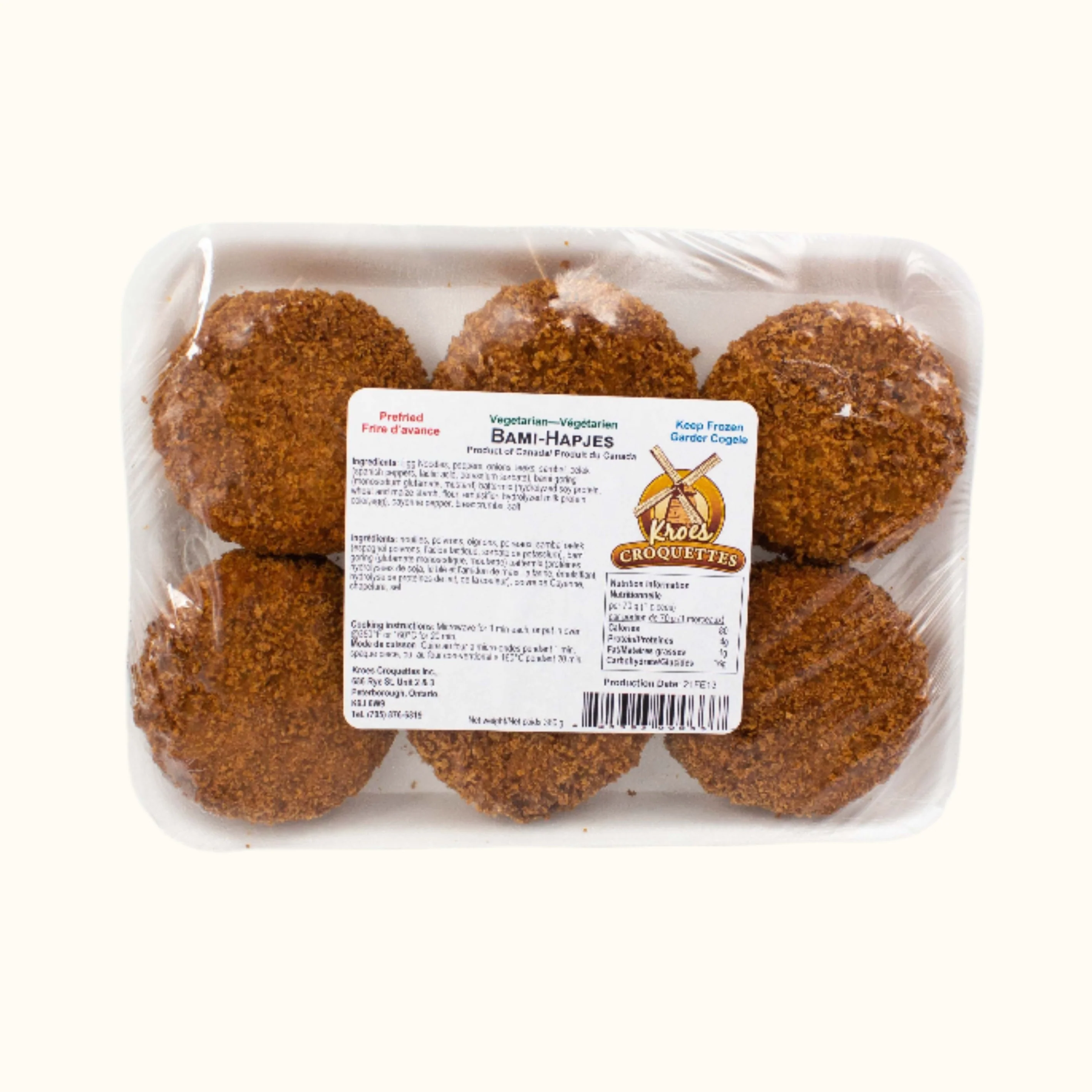 Kroes Bami Snacks 6pc 420g