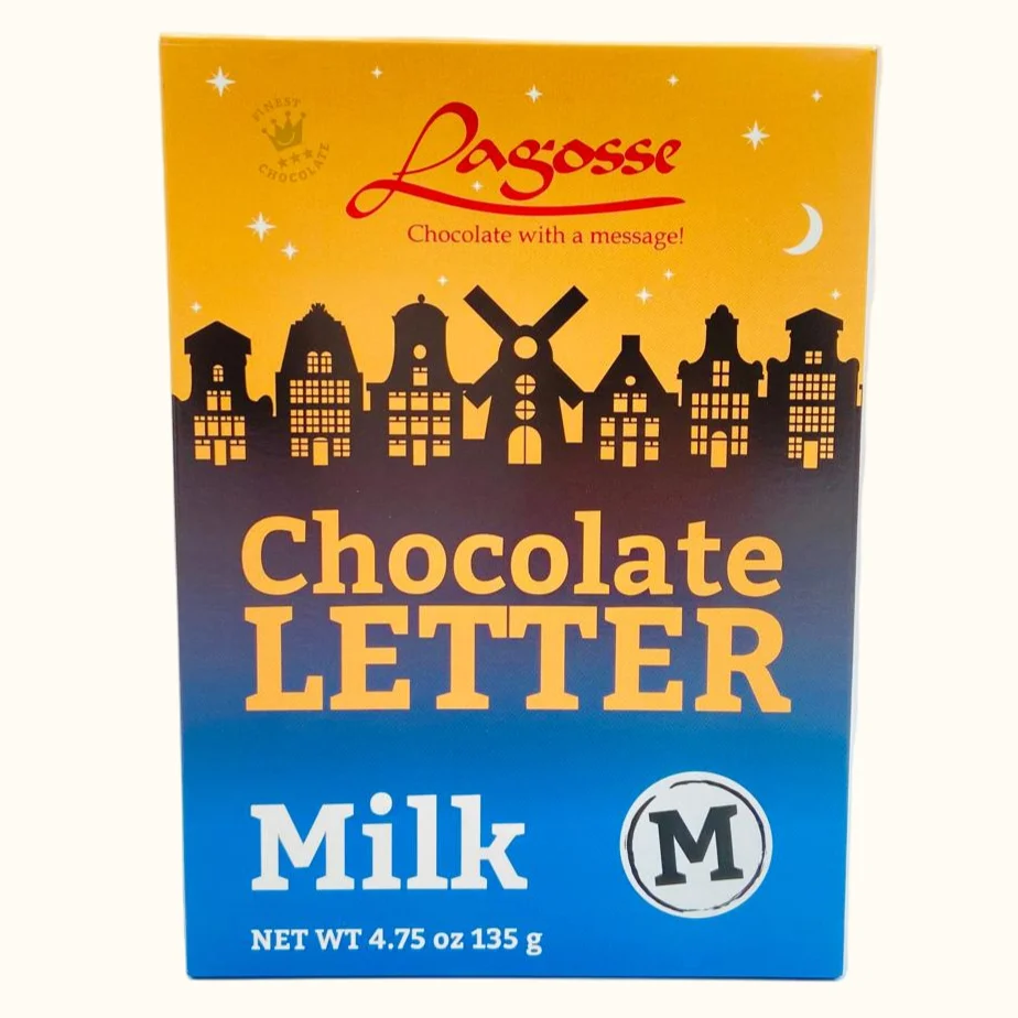 Lagosse Chocolate Letters Milk 135g - Image 13