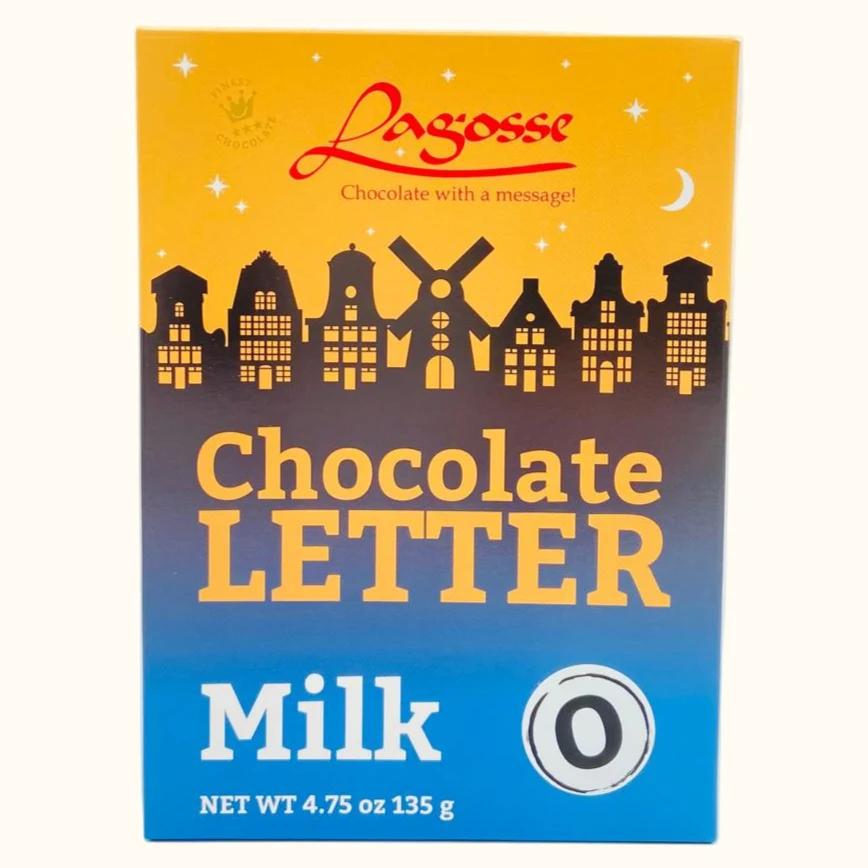 Lagosse Chocolate Letters Milk 135g - Image 15