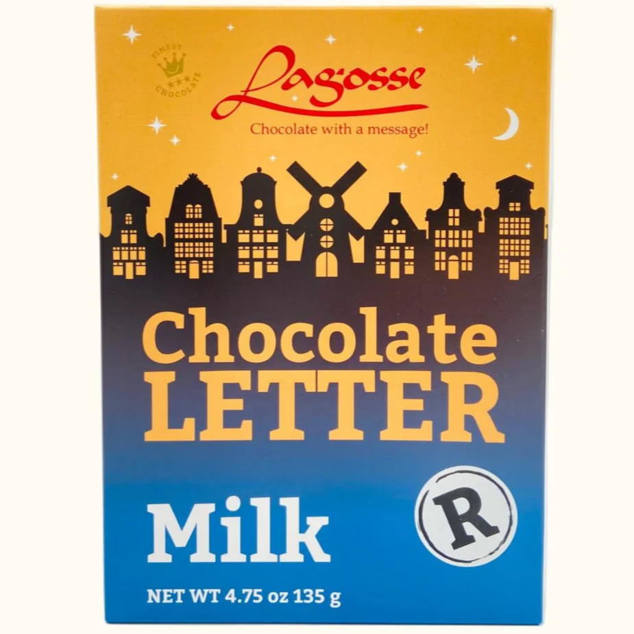 Lagosse Chocolate Letters Milk 135g - Image 17