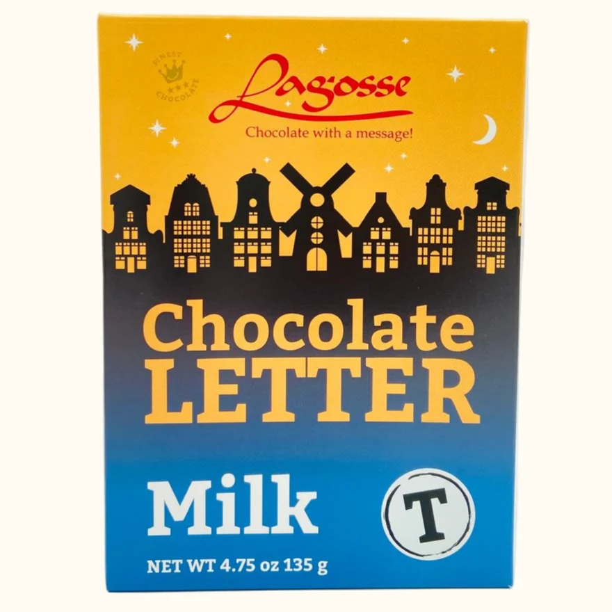 Lagosse Chocolate Letters Milk 135g - Image 19
