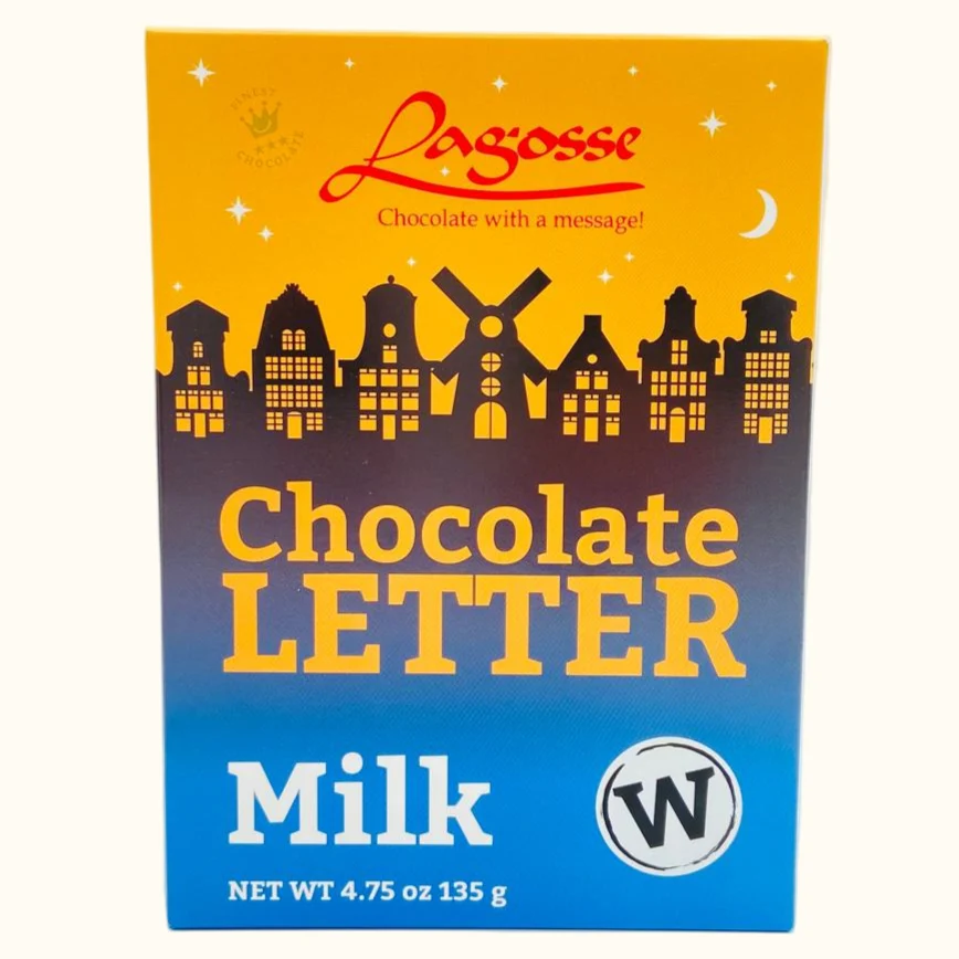 Lagosse Chocolate Letters Milk 135g - Image 21
