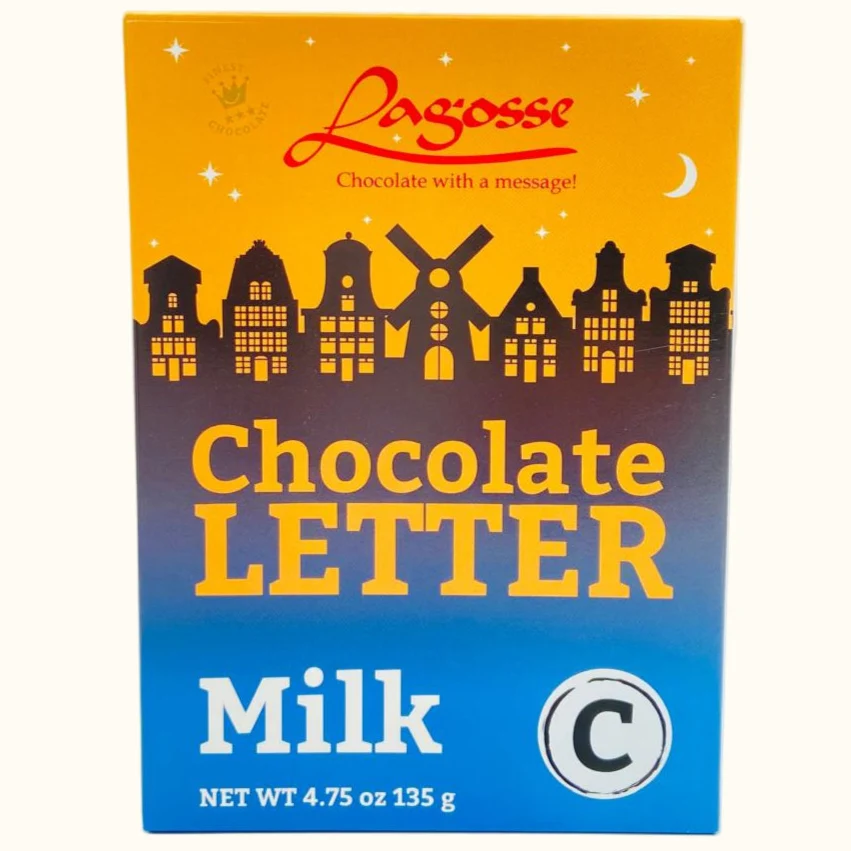 Lagosse Chocolate Letters Milk 135g - Image 3