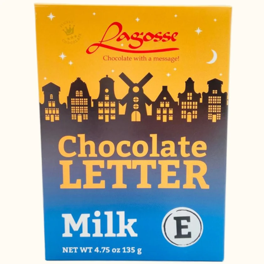 Lagosse Chocolate Letters Milk 135g - Image 5