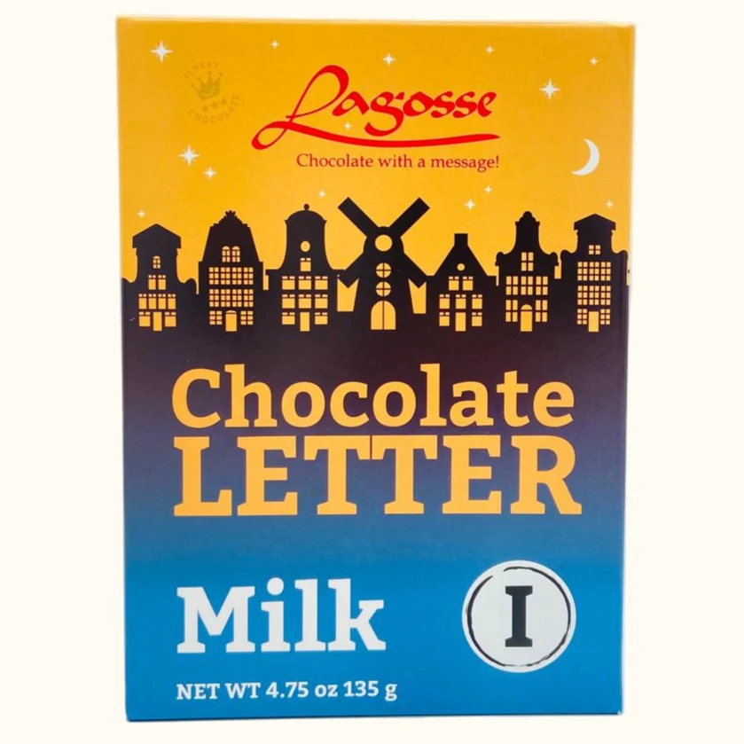 Lagosse Chocolate Letters Milk 135g - Image 9