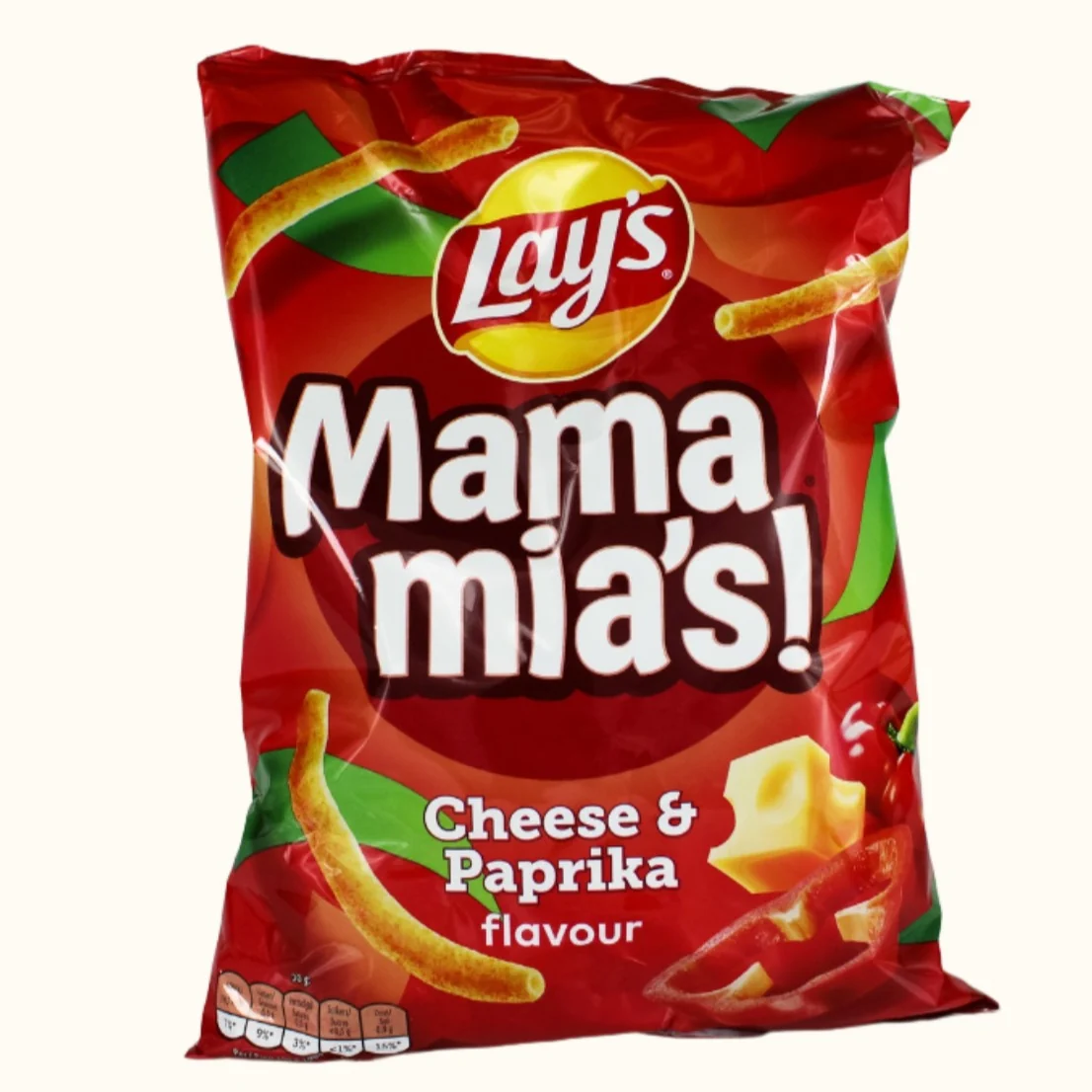 Lays Mama Mias Paprika Cheese 125g