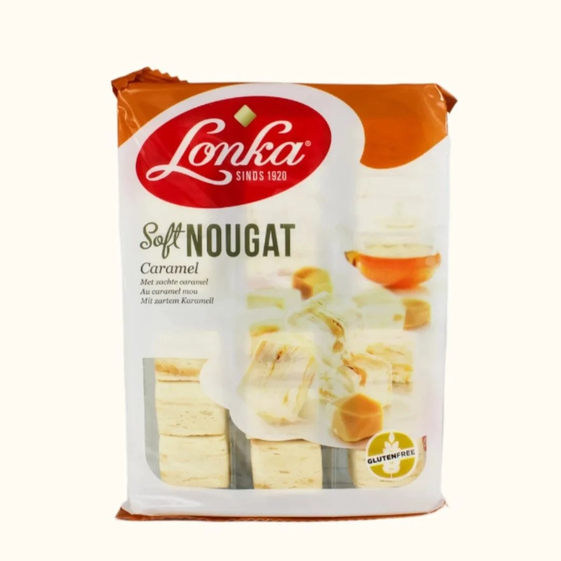 Lonka Soft Nougat Caramel 210g
