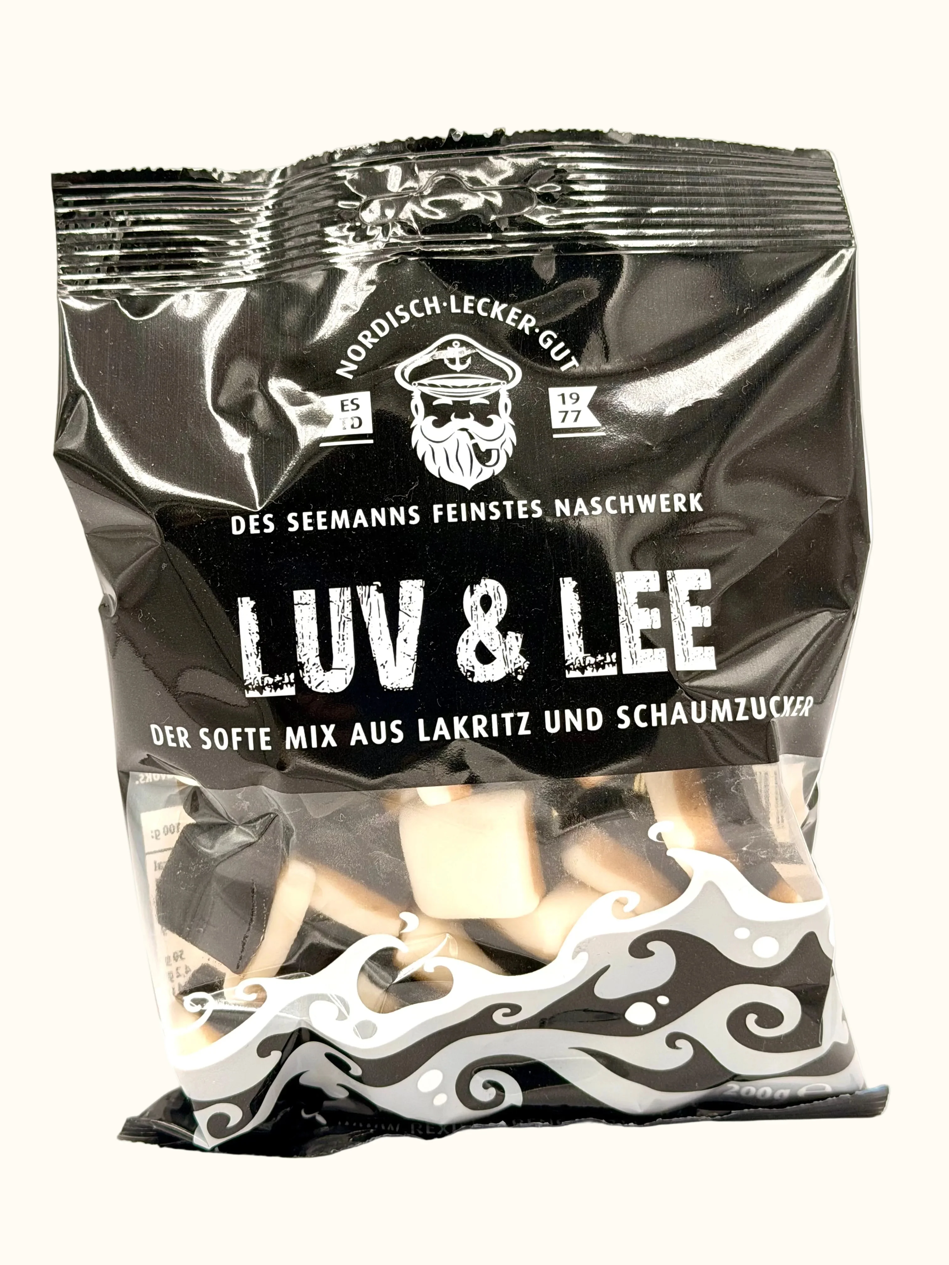 Luv & Lee Marshmallow Licorice 200g