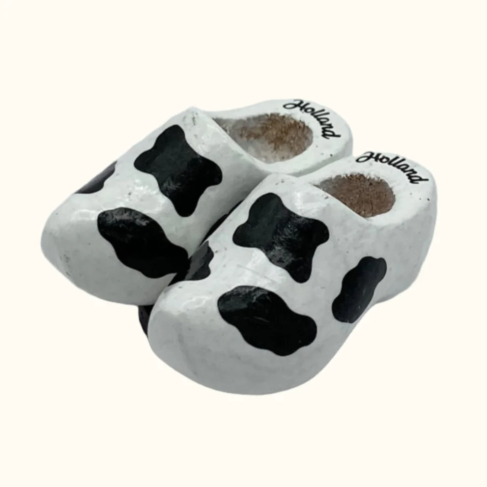 Magnet 2 Wooden Shoes 4cm - Image 9