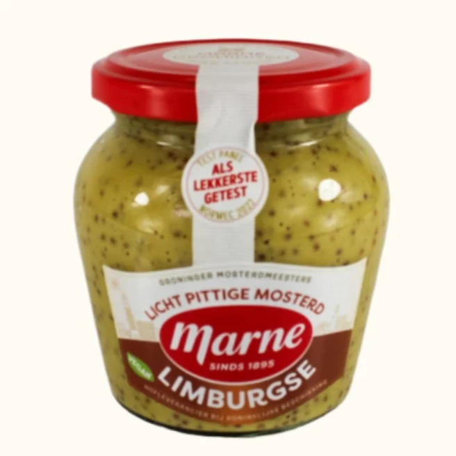 Marne Mustard Limburgse Mustard (Slightly Spicy Mustard) 235g