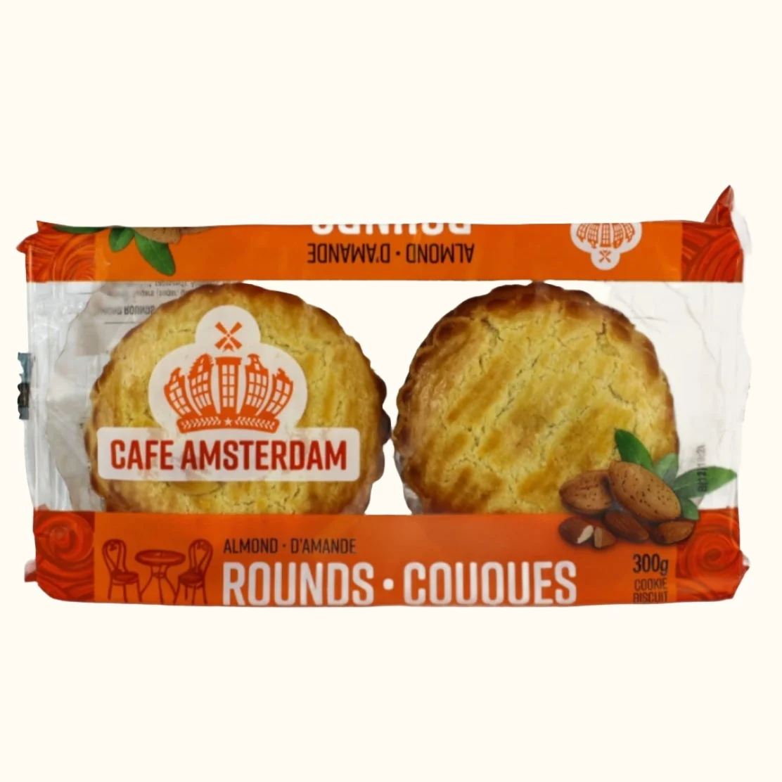 Cafe Amsterdam Almond Rounds 300g