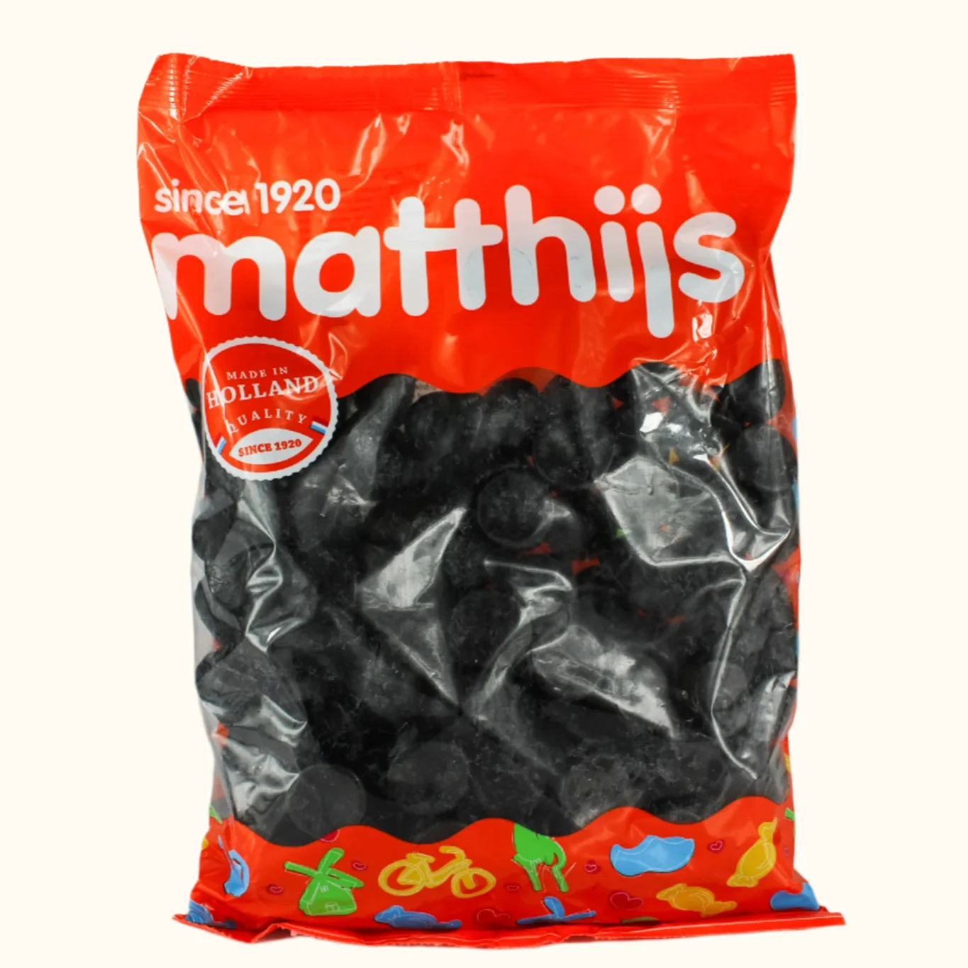 Matthijs Honey Nubs Licorice 1kg - Image 2