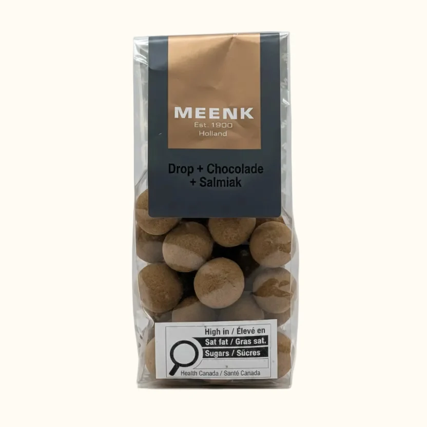 Meenk Liquorice Salmiak & Chocolate 150g