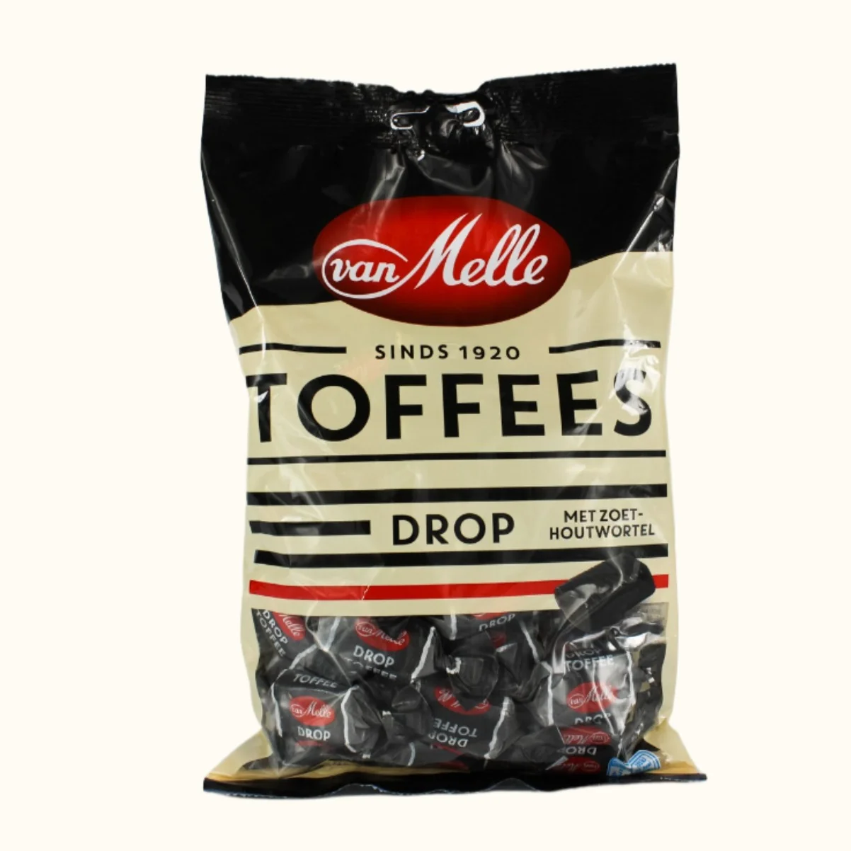 Melle Toffees Licorice Small Bag