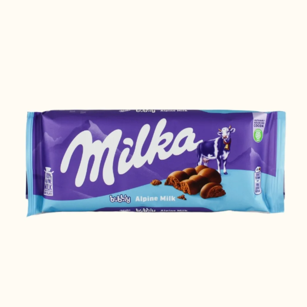 Milka Alpine Bubbly Bar