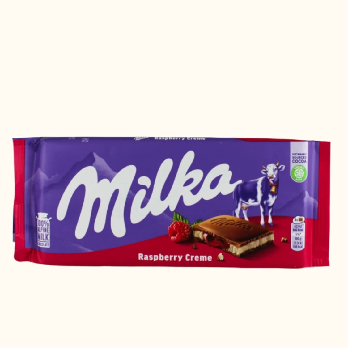 Milka Raspberry Creme 100g