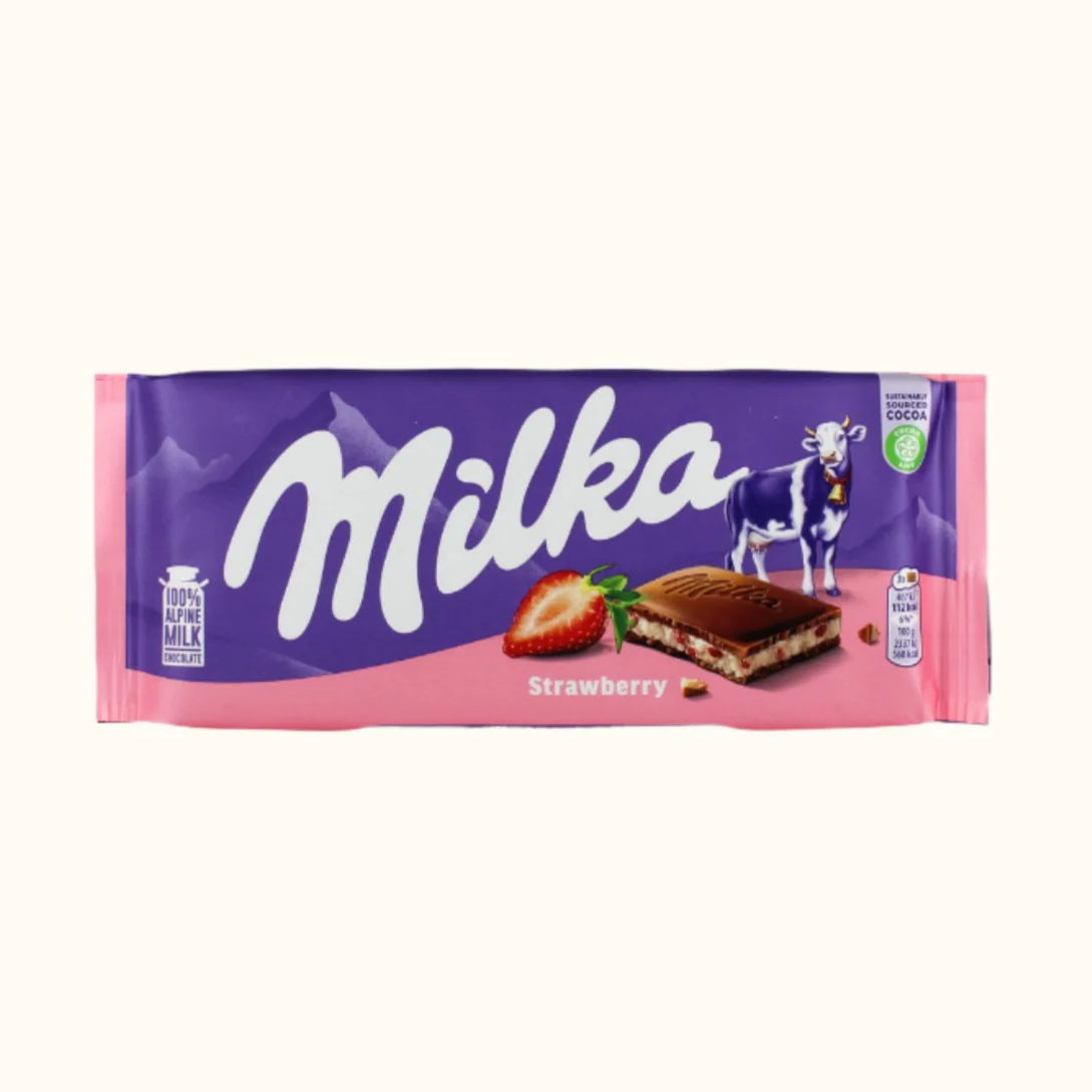 Milka Strawberry Bar 93g