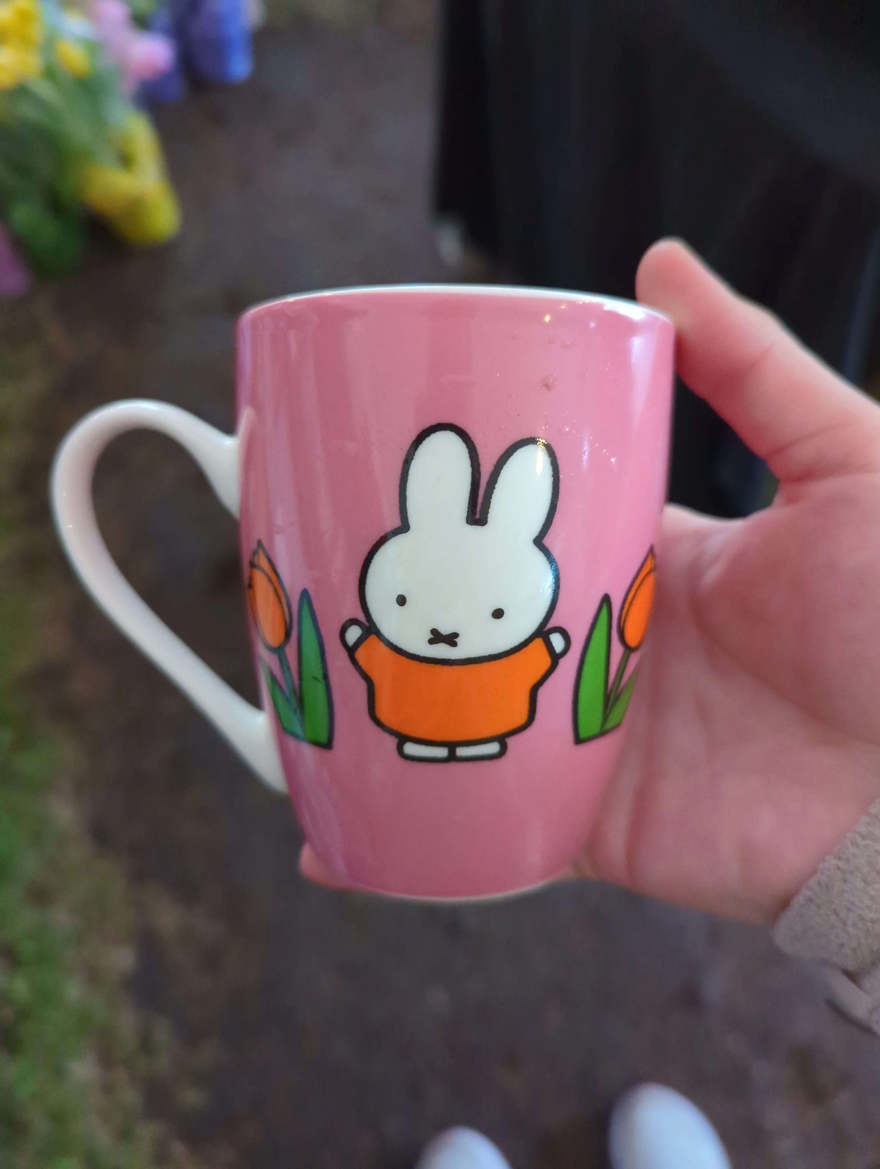 Mug Relax Miffy Tulips Pink