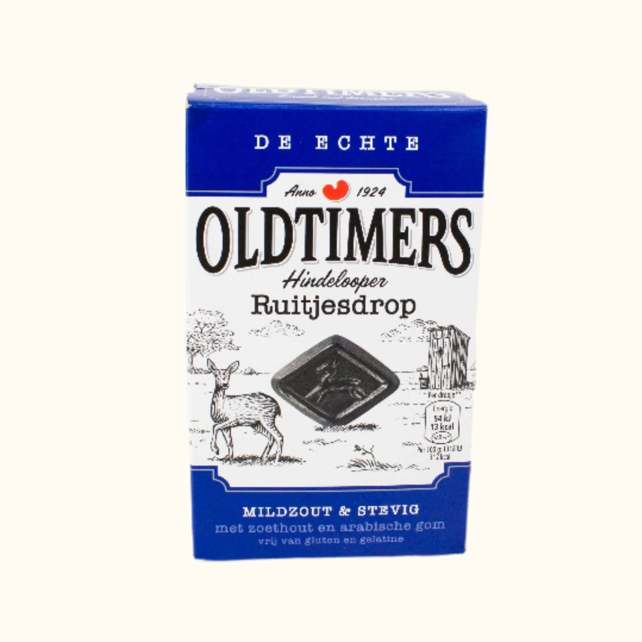 Oldtimers Deer Diamonds Liquorice Box 225g